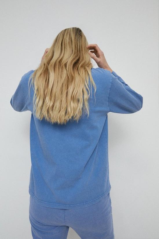 Warehouse Washed Relaxed Long Sleeve T-shirt 3