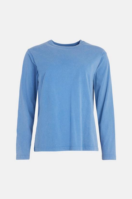 Warehouse Washed Relaxed Long Sleeve T-shirt 4