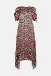 Warehouse Midi Dress With Pleats thumbnail 4