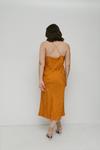Warehouse Plus Size Jacquard Ruched Midi Slip Dress thumbnail 3