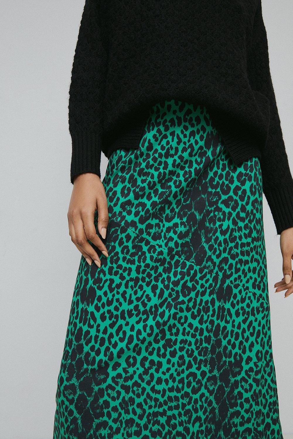 Animal print skirt on sale wallis