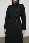 Warehouse Raglan Sleeve Belted Trench thumbnail 2