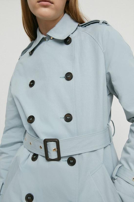 Warehouse Raglan Sleeve Belted Trench 2