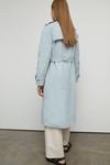 Warehouse Raglan Sleeve Belted Trench thumbnail 3