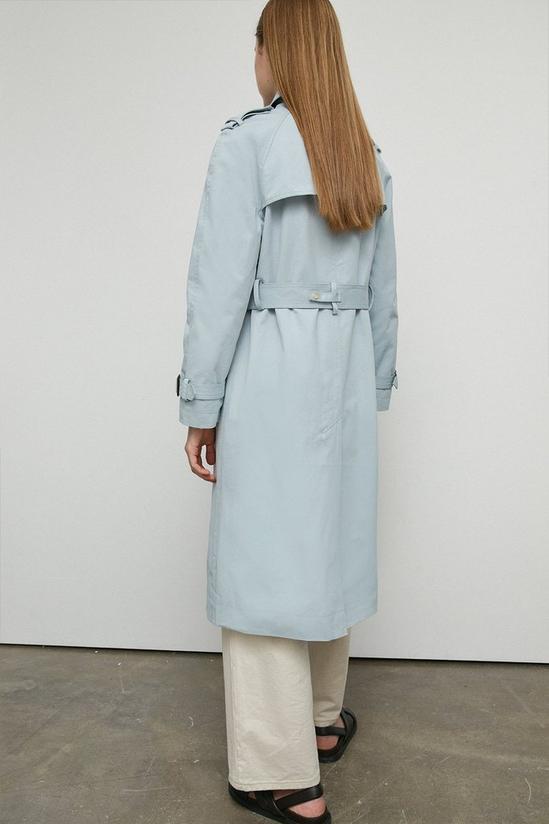 Warehouse Raglan Sleeve Belted Trench 3