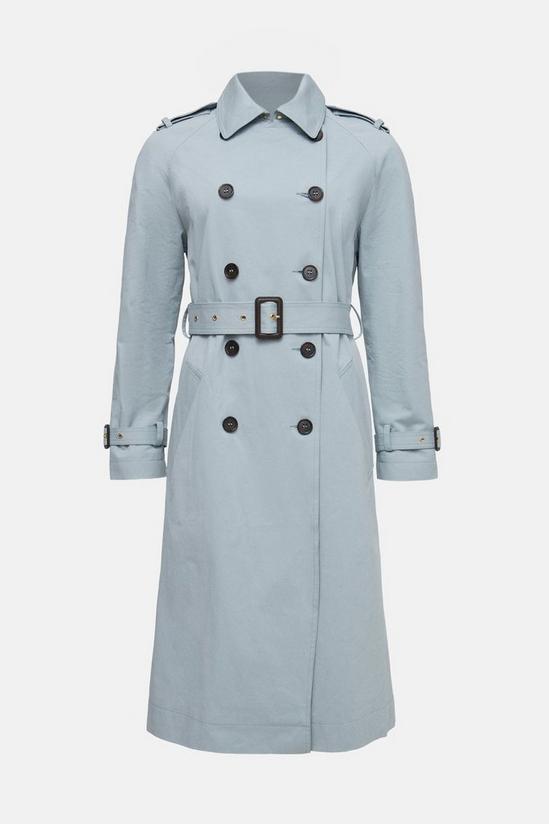Warehouse Raglan Sleeve Belted Trench 4