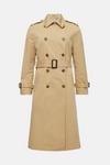 Warehouse Raglan Sleeve Belted Trench thumbnail 4