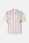 Warehouse Cotton Stripe Short Sleeve  Shirt thumbnail 4