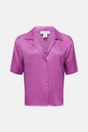 Warehouse Satin Short Sleeve Resort Shirt thumbnail 4