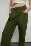 Warehouse Twill Tuck Front Utility Flare Trouser thumbnail 2
