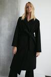 Warehouse Wrap Front Belted Coat thumbnail 2