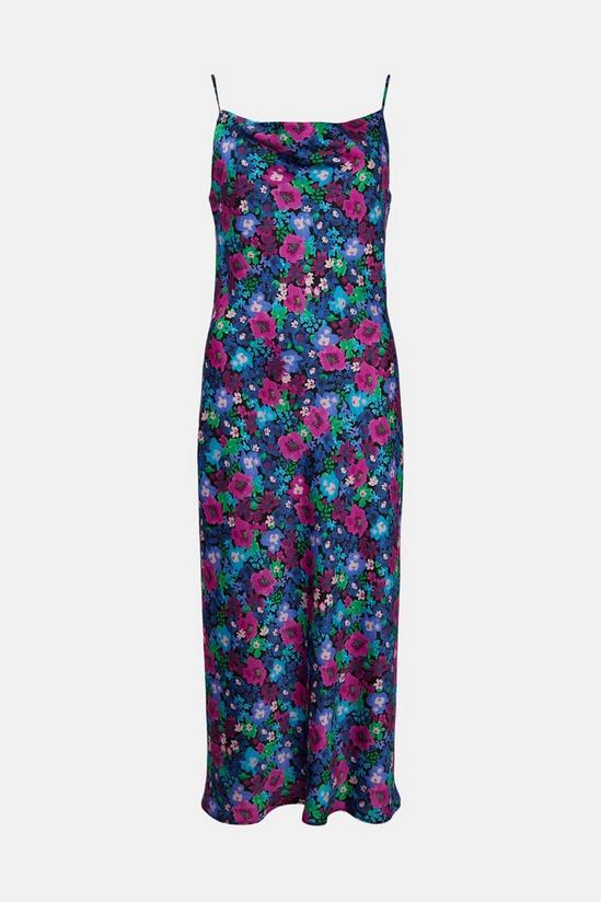 Warehouse Strappy Floral Midi Dress 4