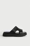 Warehouse Real Leather Chunky Zip Front Sandal thumbnail 1