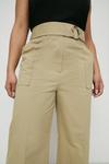 Warehouse Plus Size Elevated Wide Crop Trouser thumbnail 2