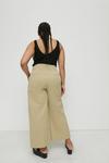 Warehouse Plus Size Elevated Wide Crop Trouser thumbnail 3