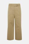 Warehouse Plus Size Elevated Wide Crop Trouser thumbnail 4