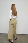 Warehouse Petite Elevated Wide Crop Trouser thumbnail 3