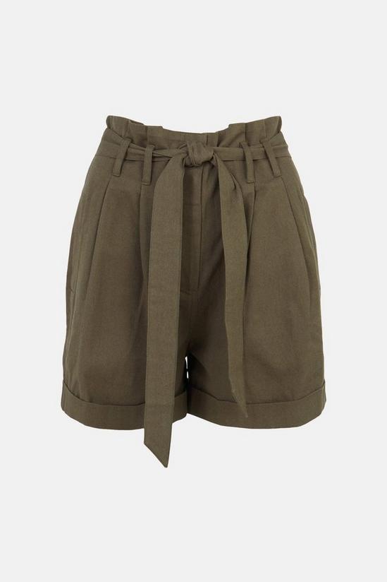 Warehouse Twill Paperbag Belted Utility Shorts 4