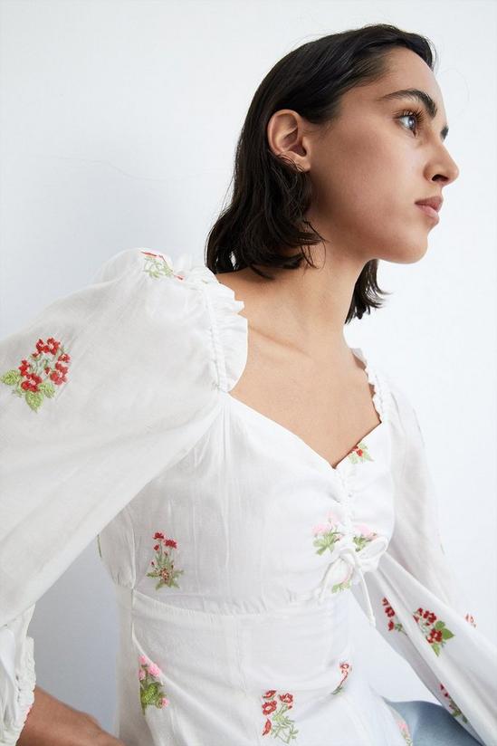 Warehouse Embroidery Blouse 2