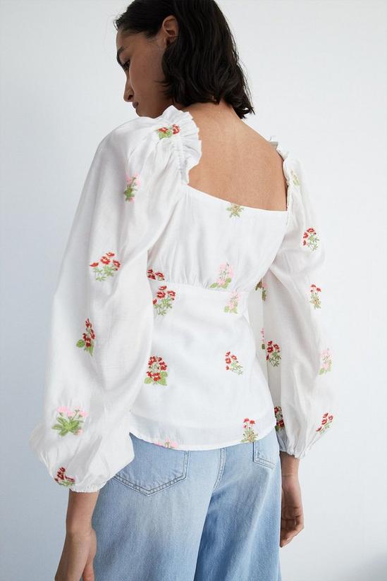 Warehouse Embroidery Blouse 3