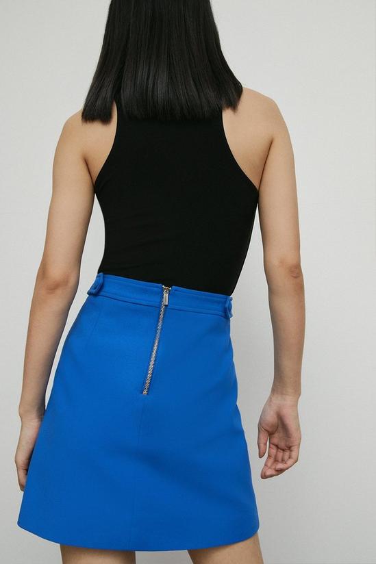 Warehouse Welt Pocket A Line Mini Skirt 3
