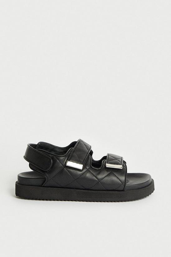 Warehouse Real Leather Padded Sandal 1