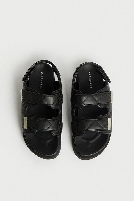 Warehouse Real Leather Padded Sandal 2