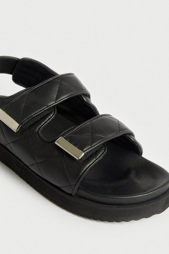 Warehouse Real Leather Padded Sandal 3