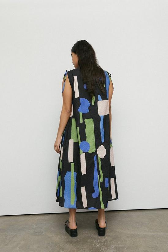 Warehouse Plus Size Texture Sleeveless Maxi Dress 3