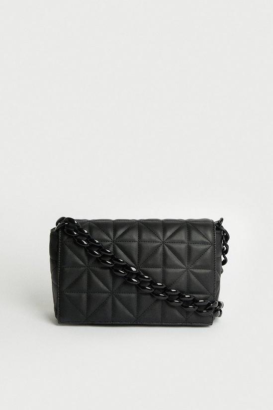 Warehouse Quilted Chain Shoulder Bag 2