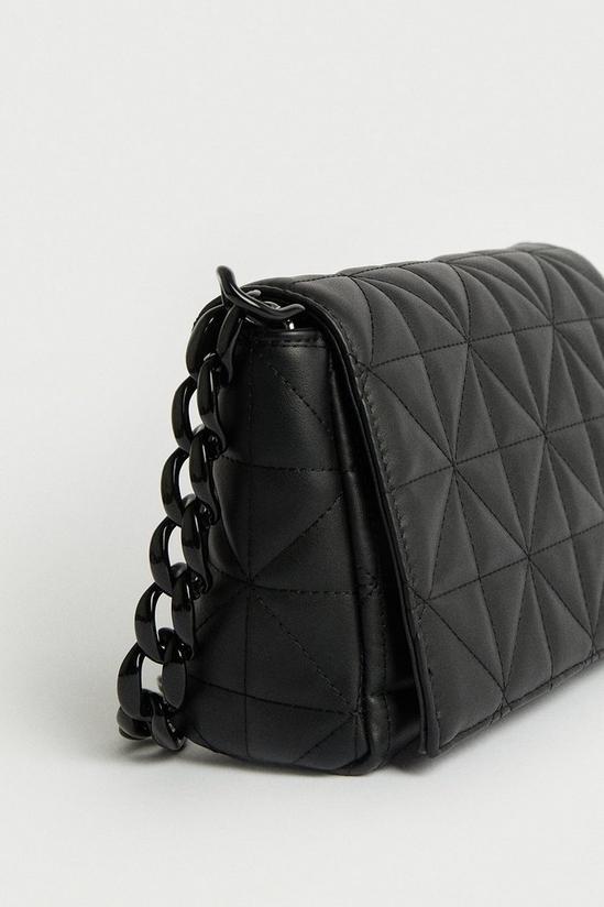 Warehouse Quilted Chain Shoulder Bag 3