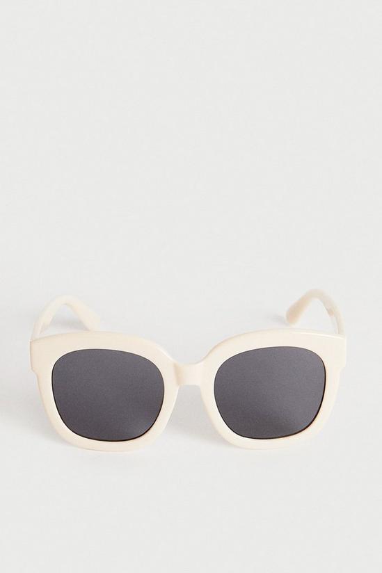 Warehouse Chunky Flare Cat Eye Sunglasses 1