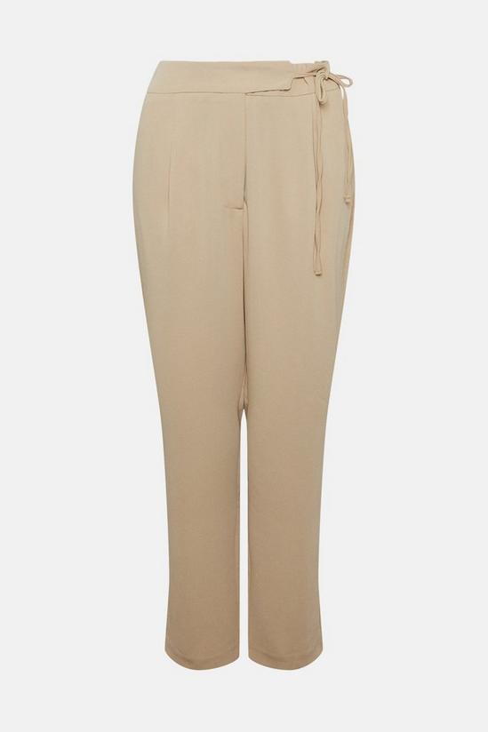Warehouse Tie Side Elastic Back Trousers 4