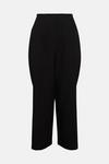Warehouse Flat Fronted Tailored Wide Crop Trouser thumbnail 4