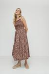 Warehouse Paisley Smocked Bodice Cami Midi Dress thumbnail 1