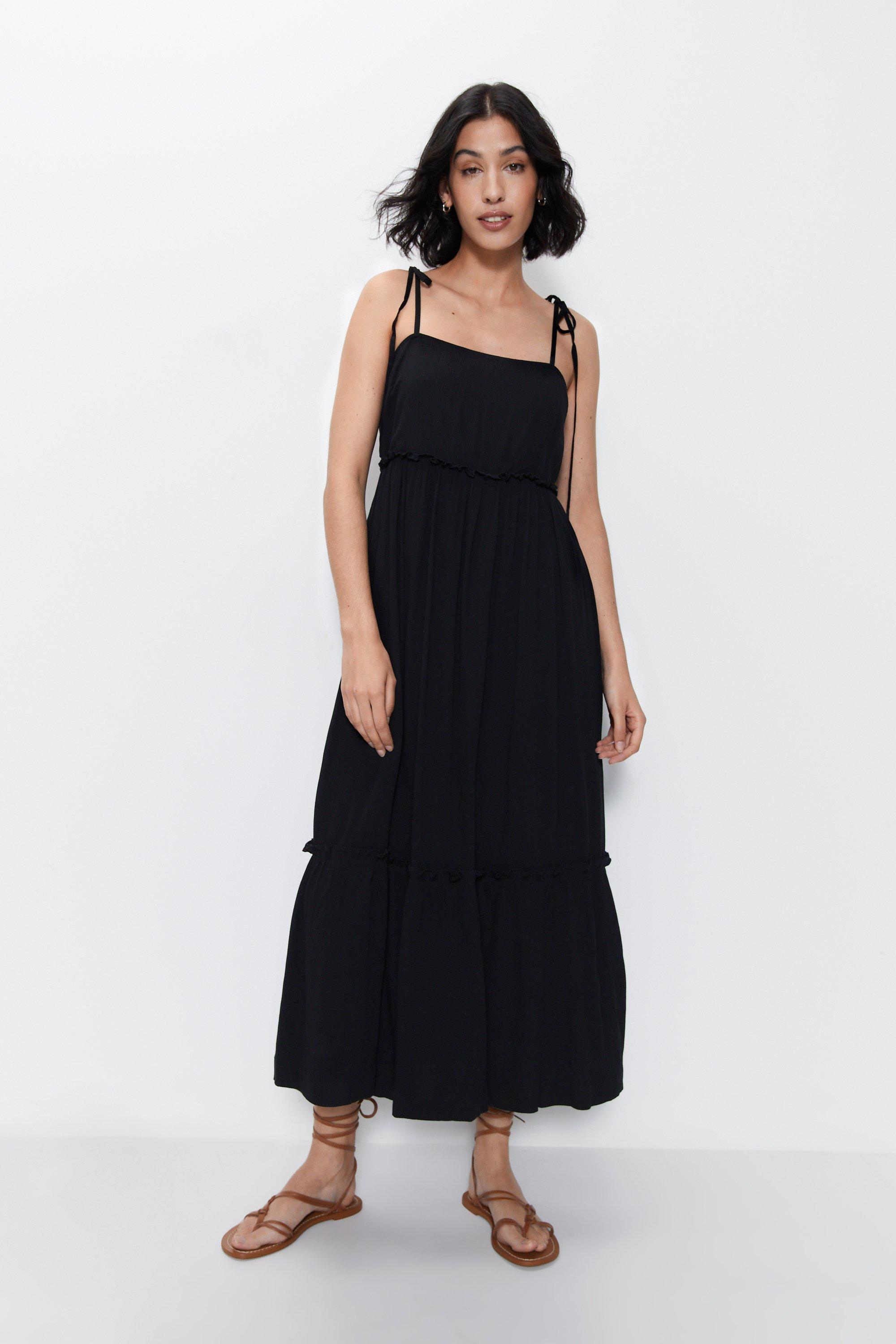 Warehouse dash dot 2024 midi cami dress