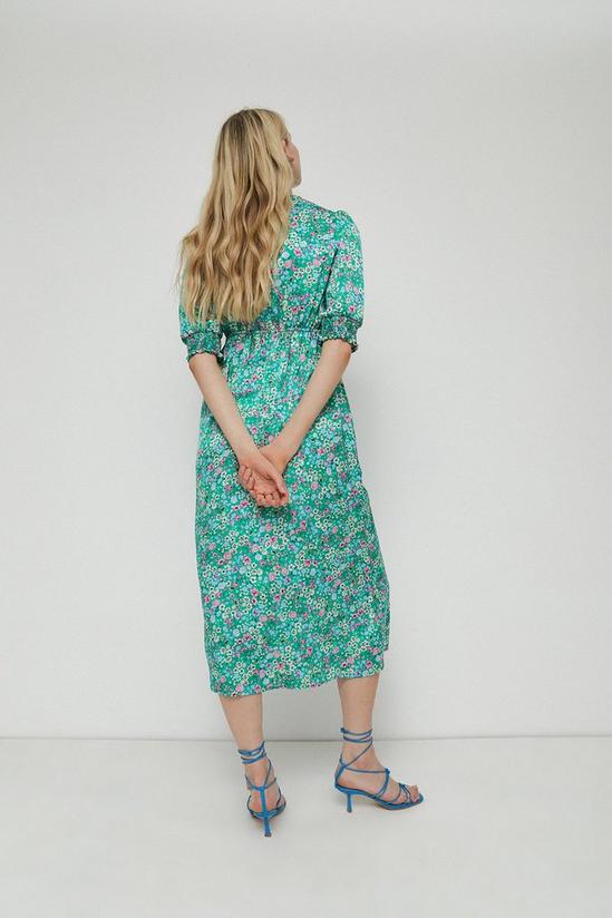 Warehouse Floral Midi Dress 3