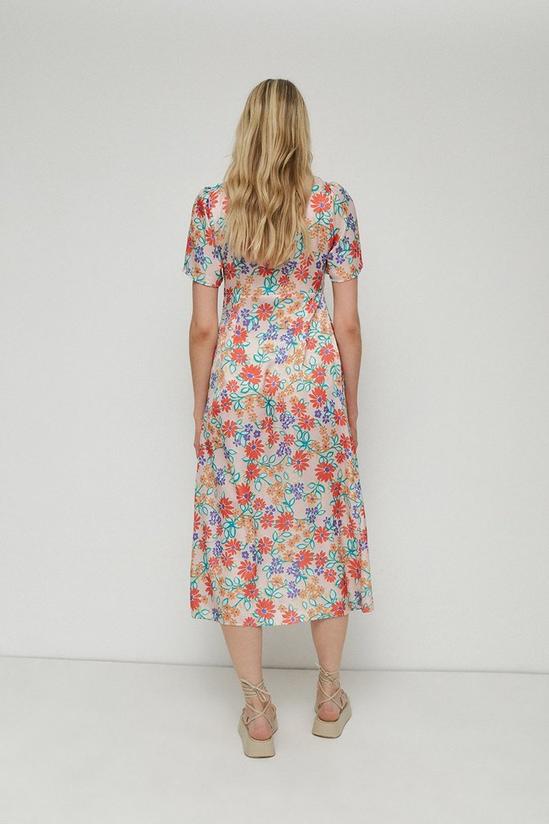 Warehouse Floral Midi Dress 3