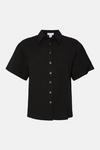Warehouse Linen Mix Short Sleeve Shirt thumbnail 4