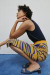 Warehouse Tiger Jacquard Knit Midi Skirt thumbnail 1