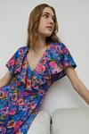 Warehouse Floral Lace Midi Dress thumbnail 2