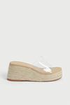 Warehouse Espadrille Clear Interest Wedge thumbnail 1
