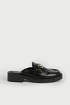 Warehouse Premium Real Leather Open Back Slip On Loafer thumbnail 1