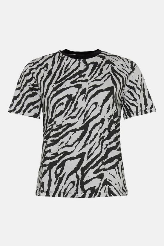 Warehouse Zebra Print T-shirt 4
