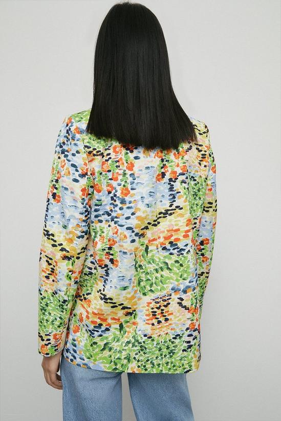 Warehouse Abstract Spot Relaxed Blazer 3