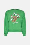 Warehouse WH X Rose England Flores Embroidered Sweatshirt thumbnail 4