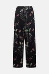 Warehouse Petite WH x The British Museum: The Charles Rennie Mackintosh Collection Printed Coord Trouser thumbnail 4