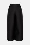 Warehouse Satin Twill Tailored Wide Crop Trouser thumbnail 4