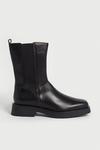 Warehouse Real Leather Classic Chelsea Calf Boot thumbnail 1