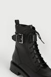 Warehouse Real Leather Classic Lace Up Boot thumbnail 3